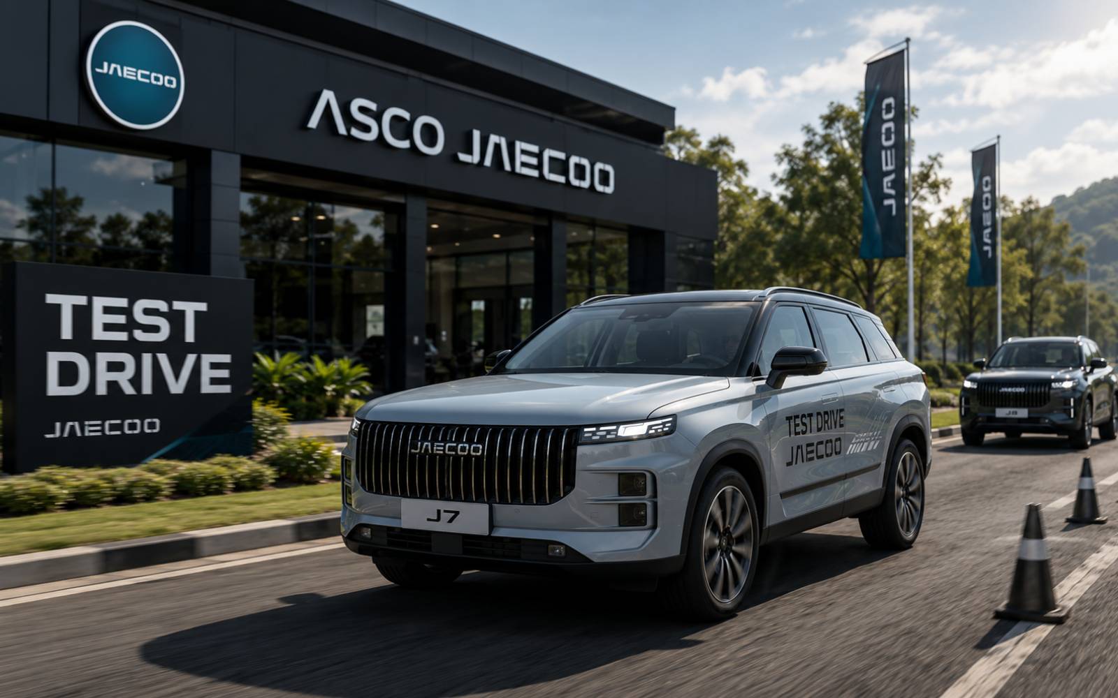 Test drive mobil Jaecoo